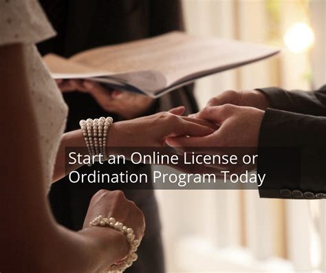 get ordained online free.